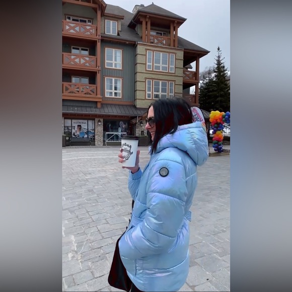 Blue bomber jacket - Warm - Picture 1 of 5